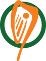 Ireland Lacrosse harp badge